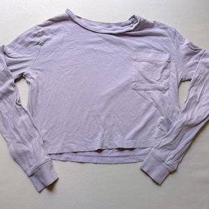 Aeropostale 80s Boxy Cropped Tee